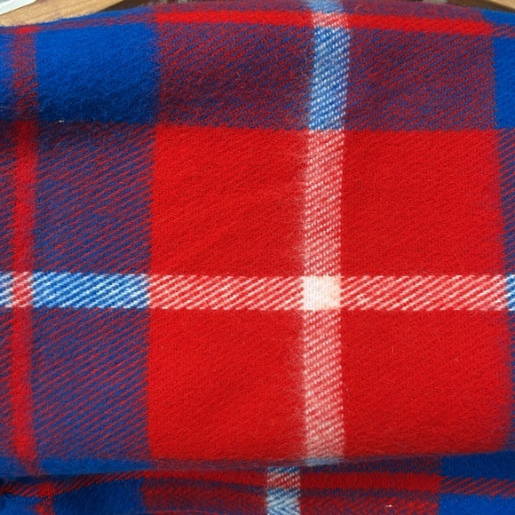 Vintage faribault Made in Minnesota Plaid Blanket Rectangular - Picture 8 of 10